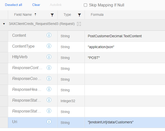 Endpoint URL example