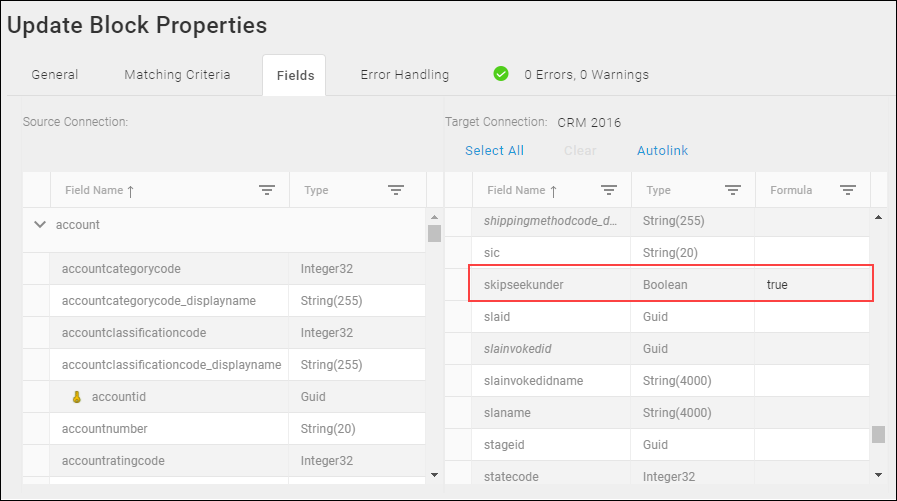 Image describing when Seek Under is enabled or disabled